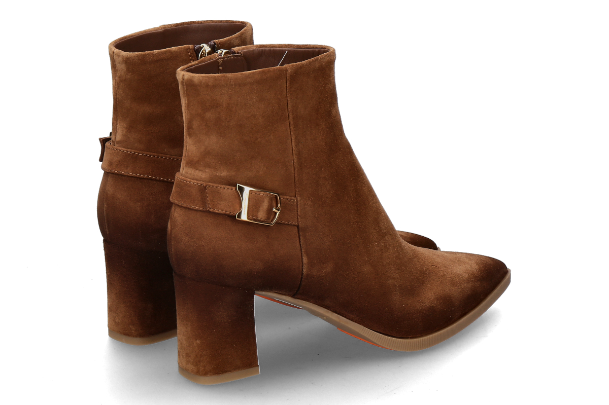Santoni Damen Stiefelette ELLY VELOURS brown_253300263_2