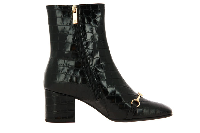 Högl Stiefelette BLACK CROCO PRINT (37 )
