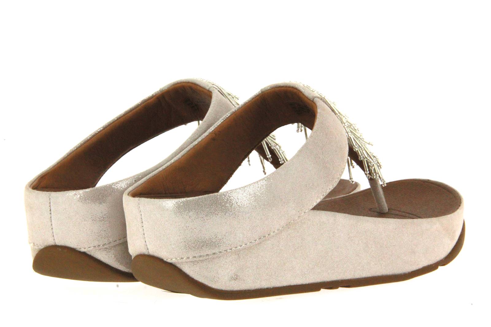 Fitflop Pantolette CHA CHA SILVER (37 )