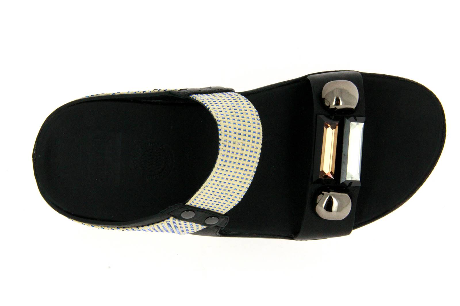 Fitflop Pantolette JEWELEY SLIDE BLACK (41)