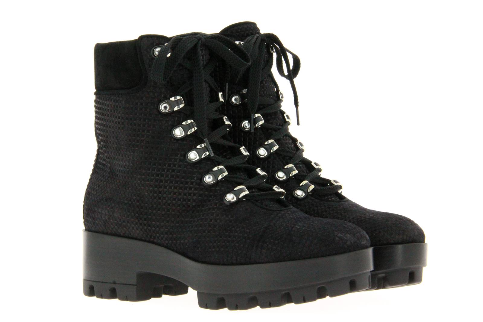 Mania Stiefelette CRUPS NERO VELOUR NERO (38)