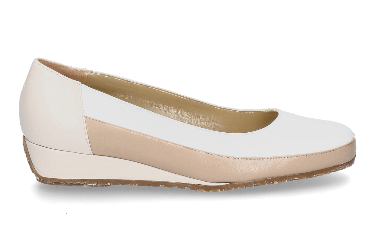 Bagnoli Slipper MONTE NOCCIOLA- beige/ creme/ weiss