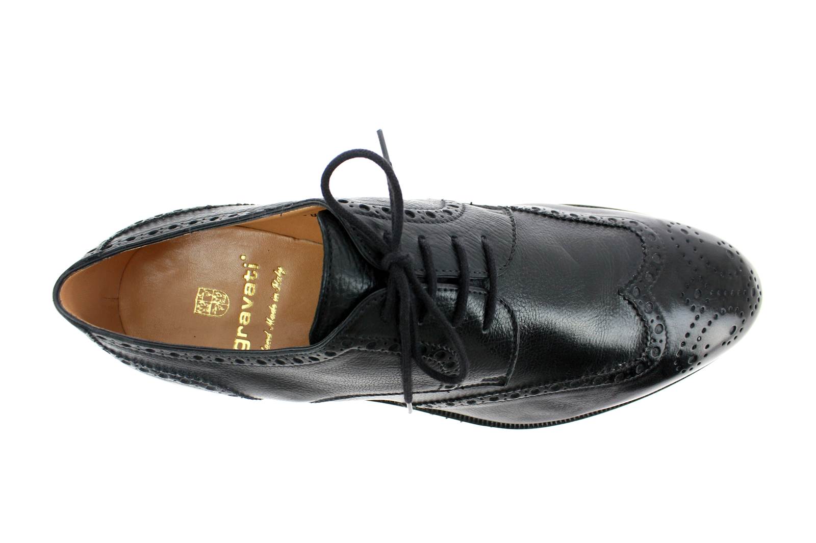 Gravati Schnürschuh RODEO CALF NERO (46)