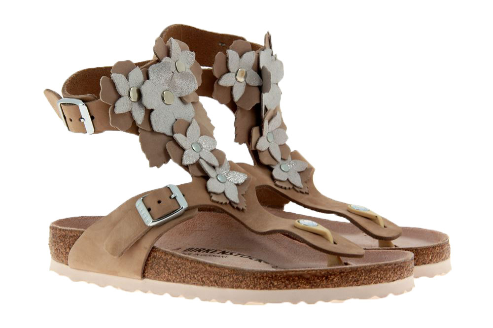 Birkenstock Sandale GIZEH HIGH NORMAL NUDE (42)