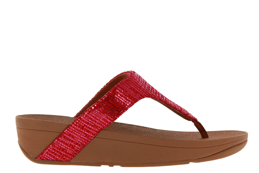 Fitflop Pantolette LOTTIE CHAIN PRINT ADRENALINE RED (39)