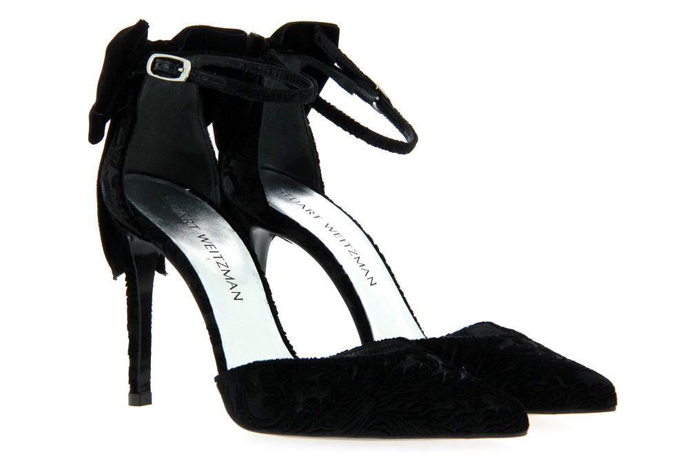 Stuart Weitzman Sandale ROMATIC BLACK (39)