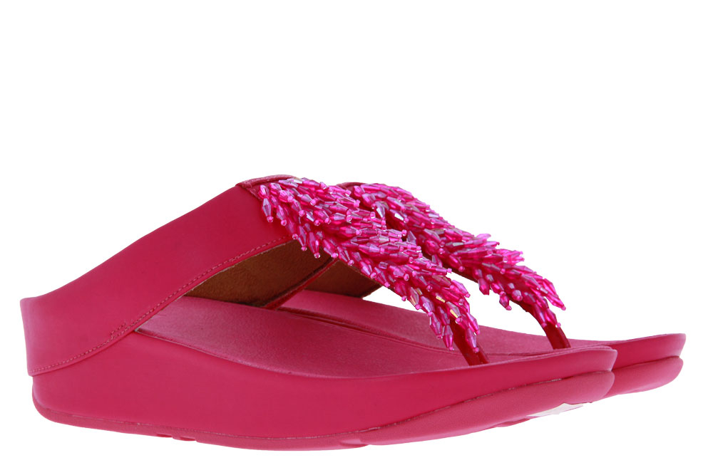 Fitflop Pantolette RUMBA TOE-THONG PSYCHEDELIC PINK (40)