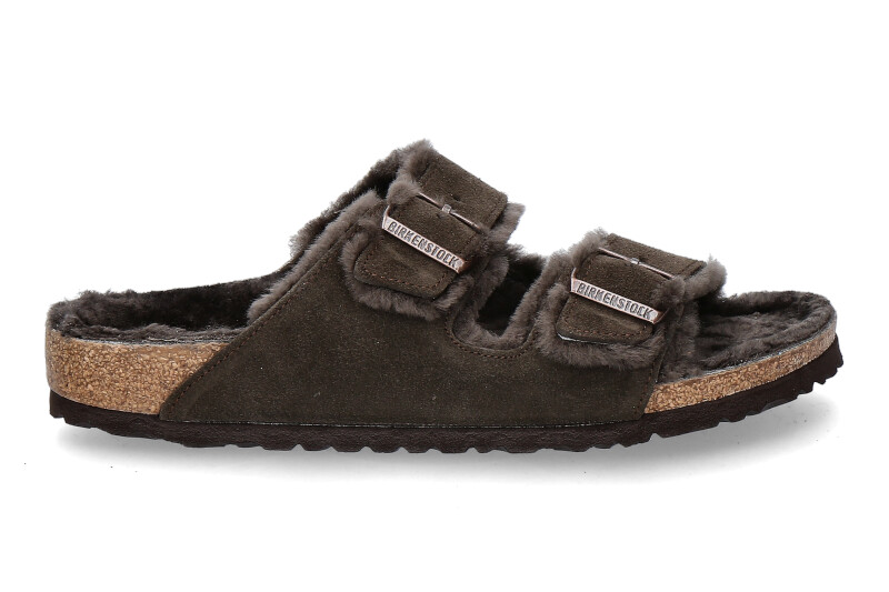 Birkenstock Pantolette schmal gefüttert ARIZONA MOCCA