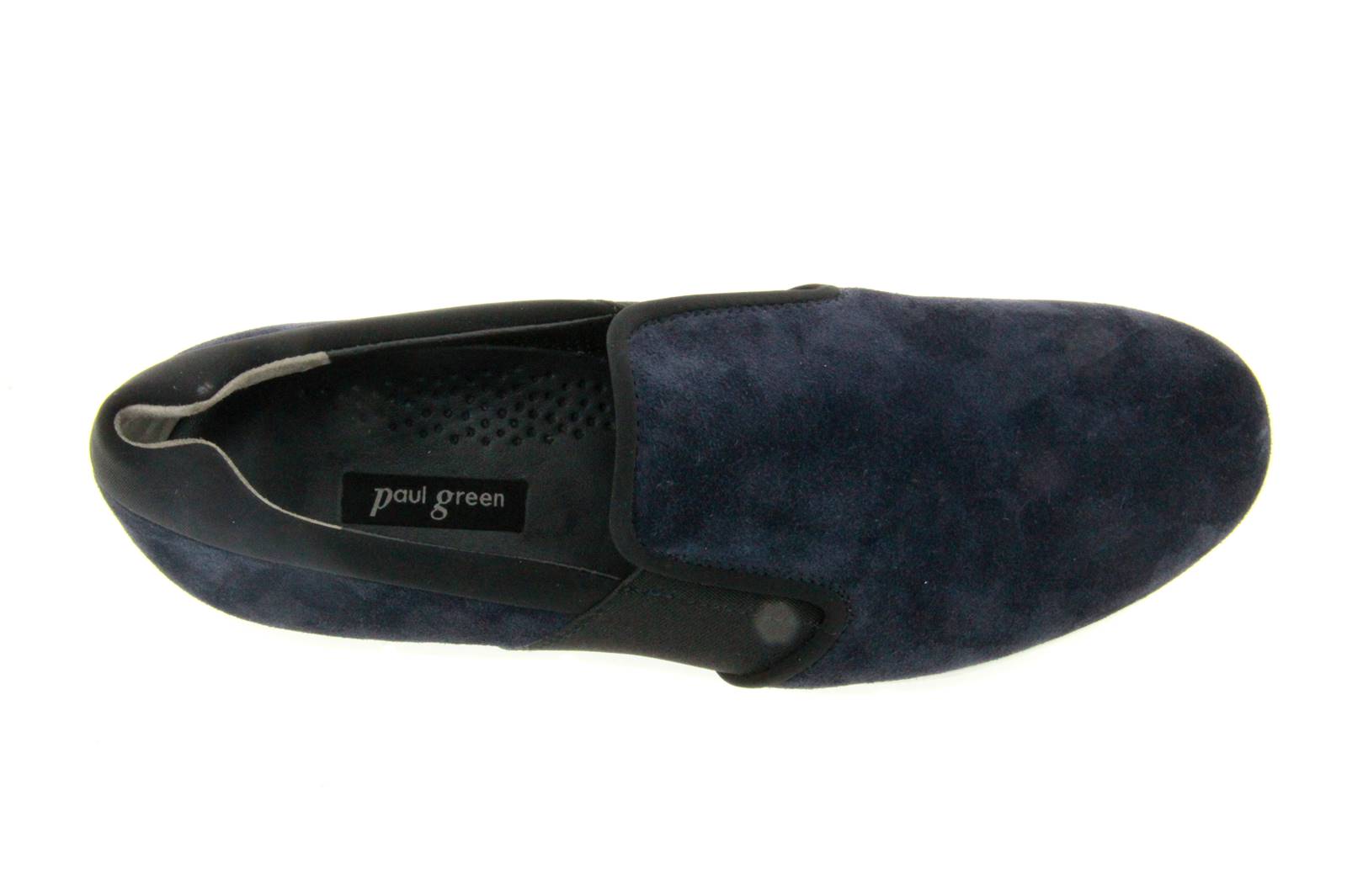 Paul Green Slipper SUEDE TIMES BLUE SPACE BLACK (41)