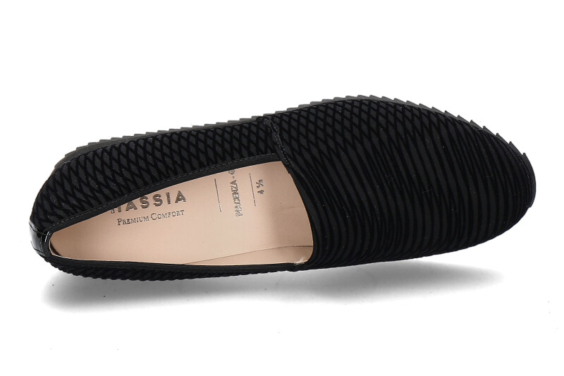 Hassia Slipper PIACENZA WEITE-G STRETCHDELUX SCHWARZ (40)