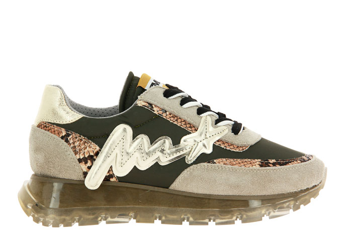 Meline Sneaker VELOUR NOCE IDRO MILITARE ROCCIA (37 )