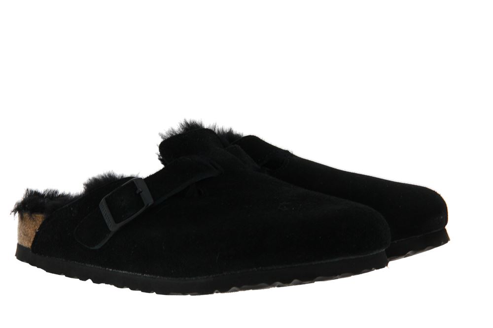 Birkenstock Clogs gefüttert BOSTON NORMAL FUR BLACK (45) Birkenstock Clogs gefüttert BOSTON NORMAL FUR BLACK (45)