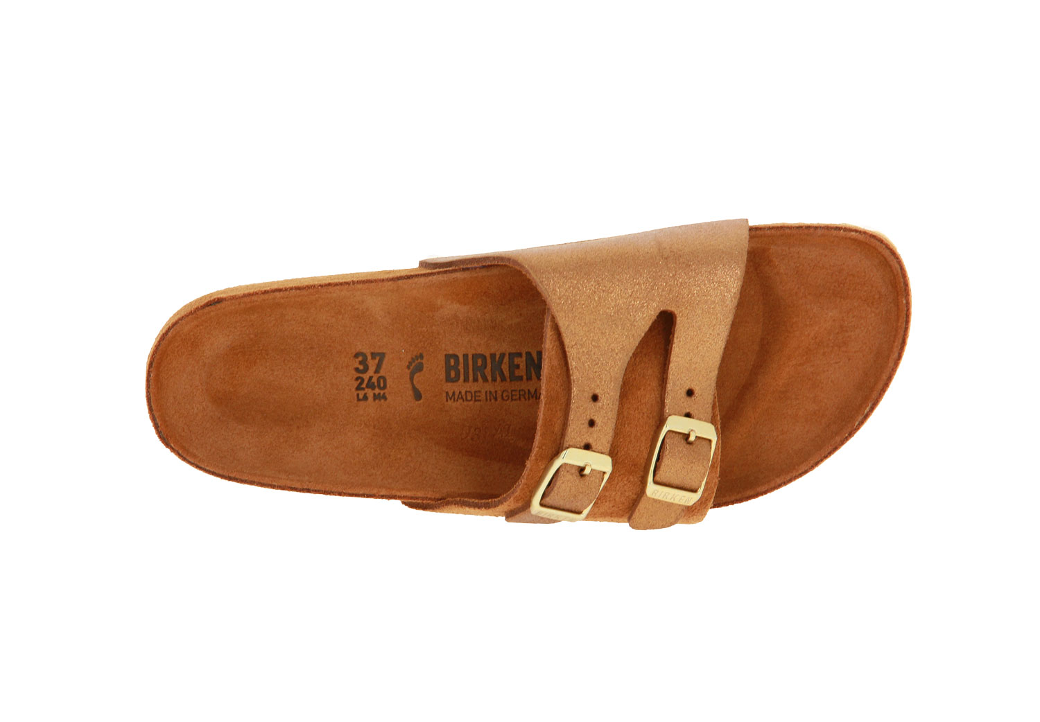 Birkenstock Pantolette VADUZ ALLOVER MINK SCHMAL (36)