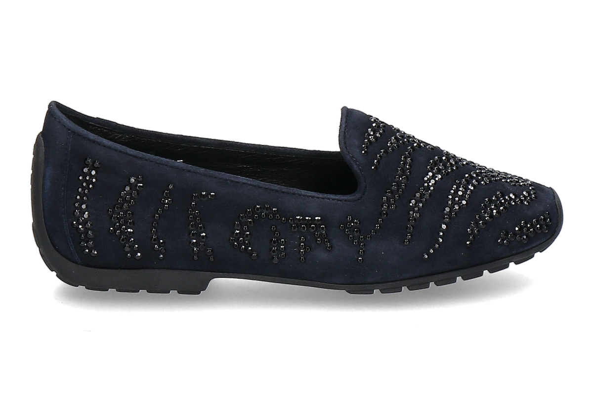Mania Slipper CAMOSCIO 1414- dunkelblau/ navy