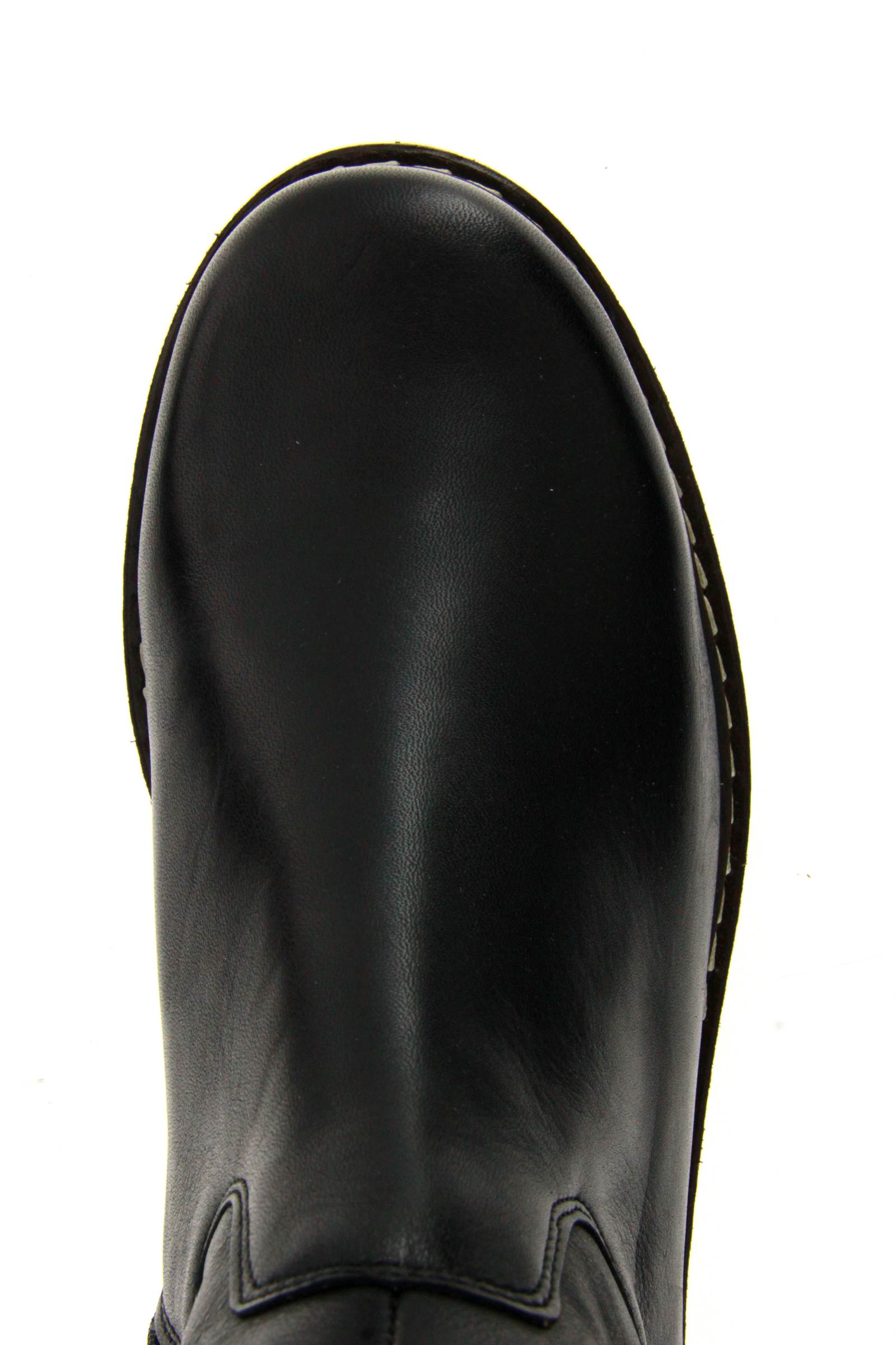Dirndl + Bua Försterstiefel gefüttert PANIOLO VELOUR NERO (45)