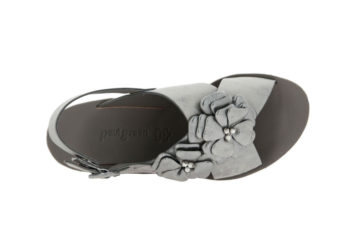 Paul Green Sandale VINTAGE NAPPA SILVER (42)
