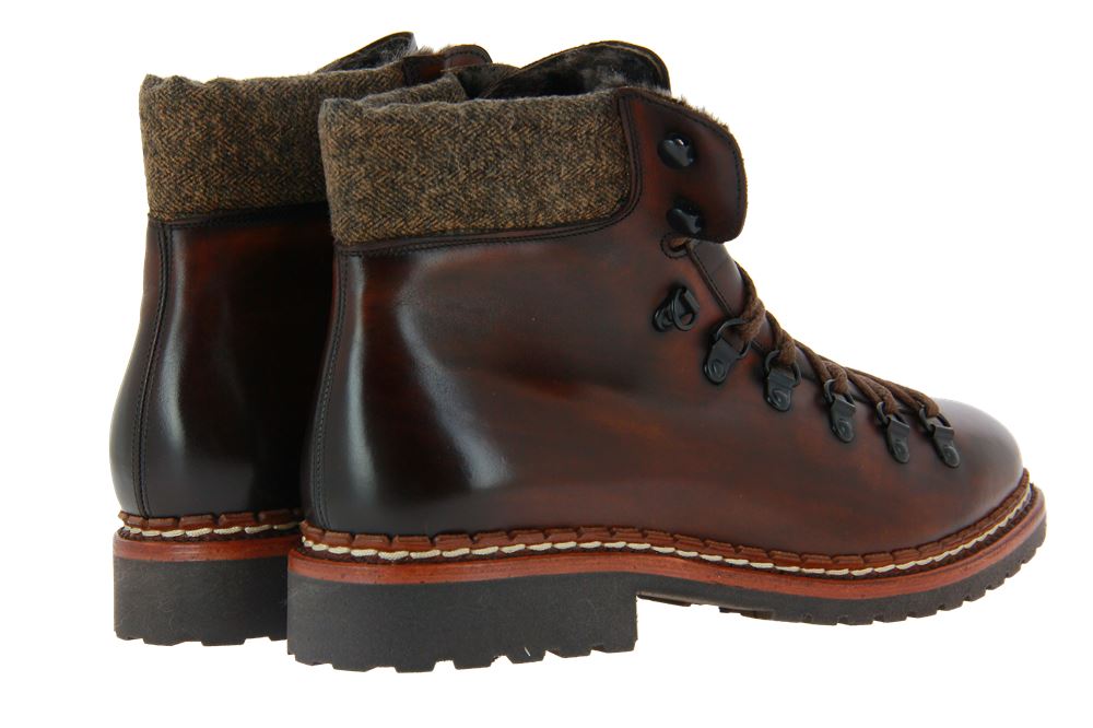 Cordwainer Stiefelette gefüttert ELBA ESPRESO YORK (46)