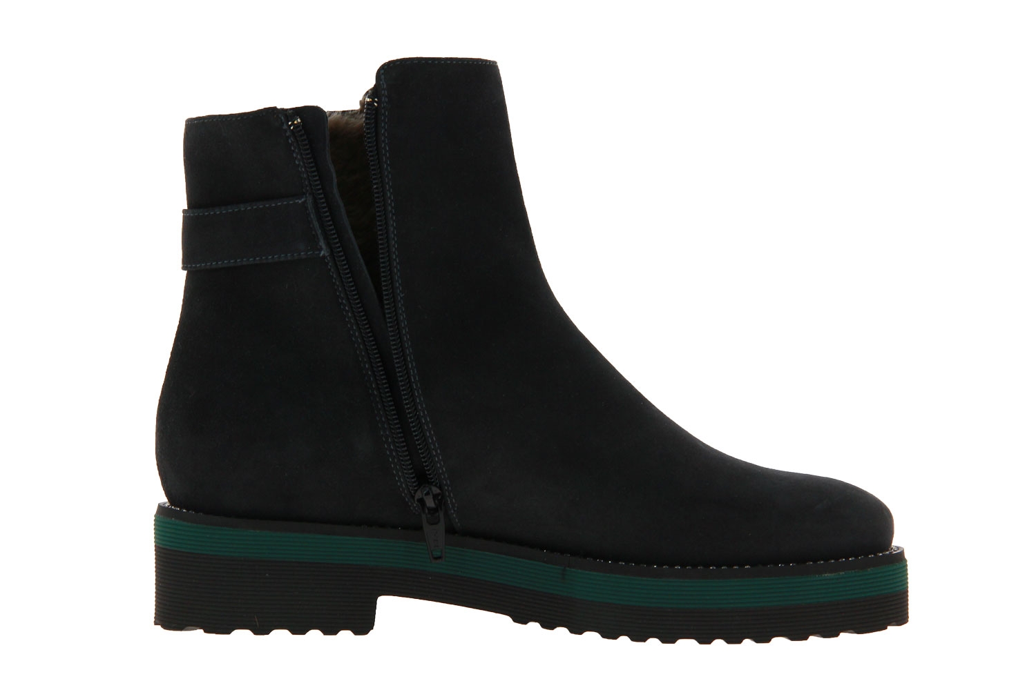 Luca Grossi Stiefelette gefüttert CAMOSCIO ANTRACITE (40½)