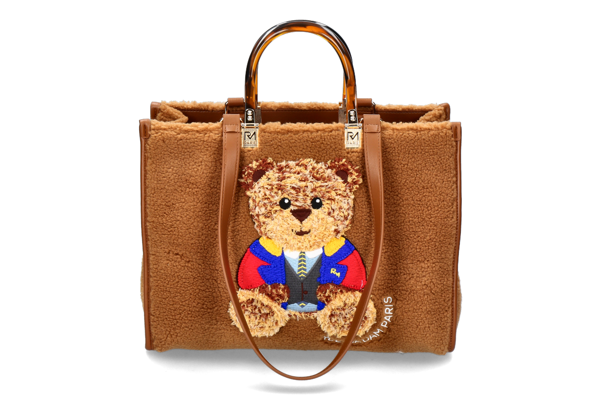 Rue Madam Tasche MARVIN TOTE WINTER- cookie