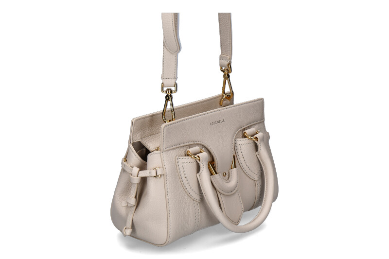 Coccinelle Tasche YORK GRAINED LEATHER- lambskin white/nature Coccinelle Tasche YORK GRAINED LEATHER- lambskin white/nature