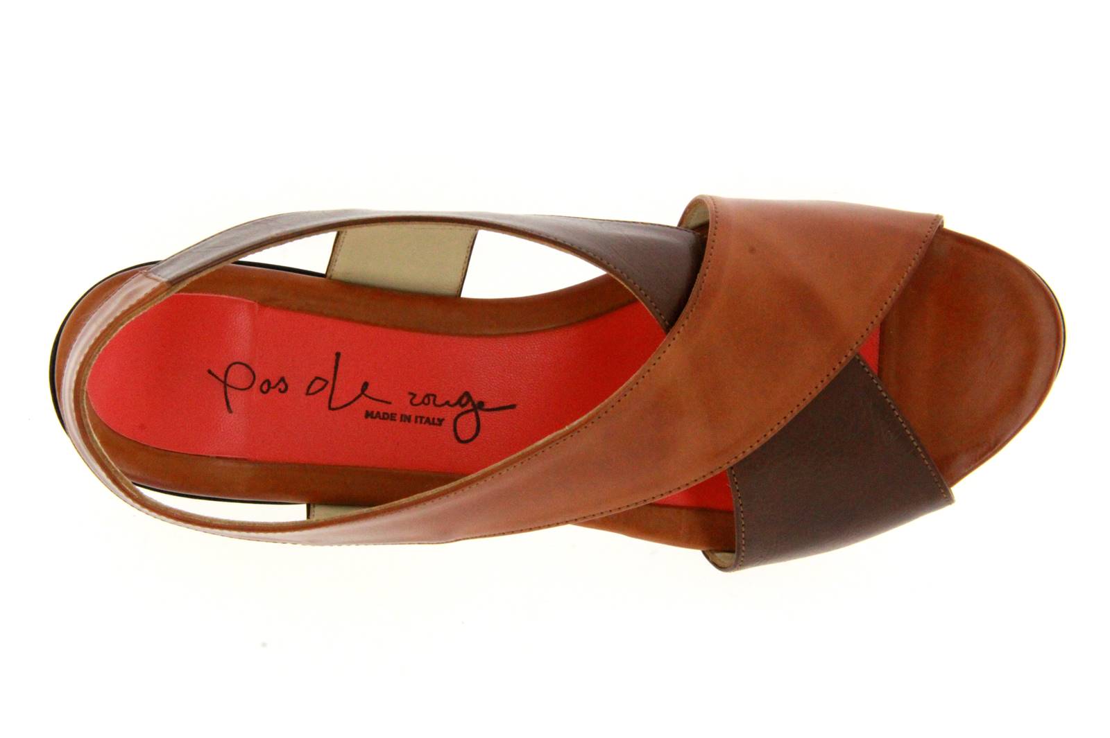 Pas de rouge Sandale MILA PARMA CUOIO PARMA MARRONE (42)