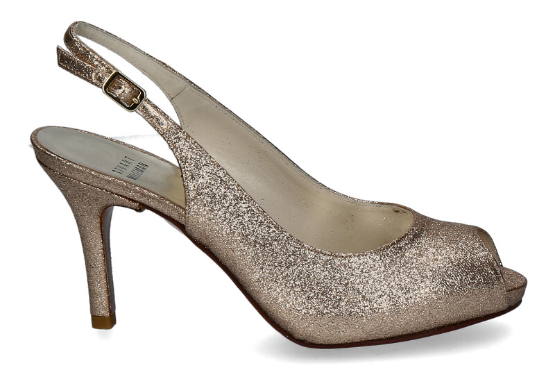 Stuart Weitzman Sandale LITLEY SAND MINI GLITTER (38½)