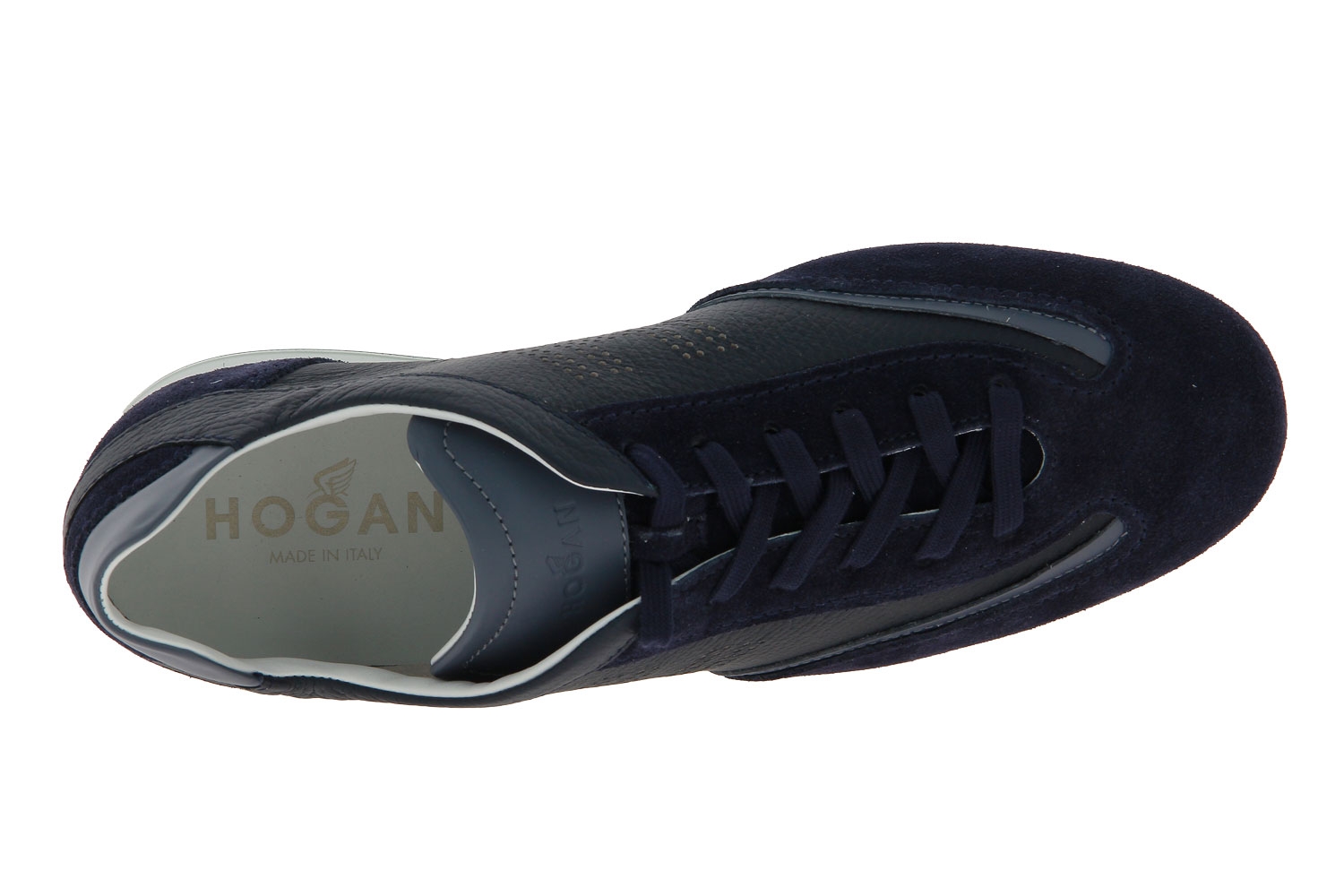 Hogan Sneaker OLYMPIA SLASH FORATA BLU (42½)
