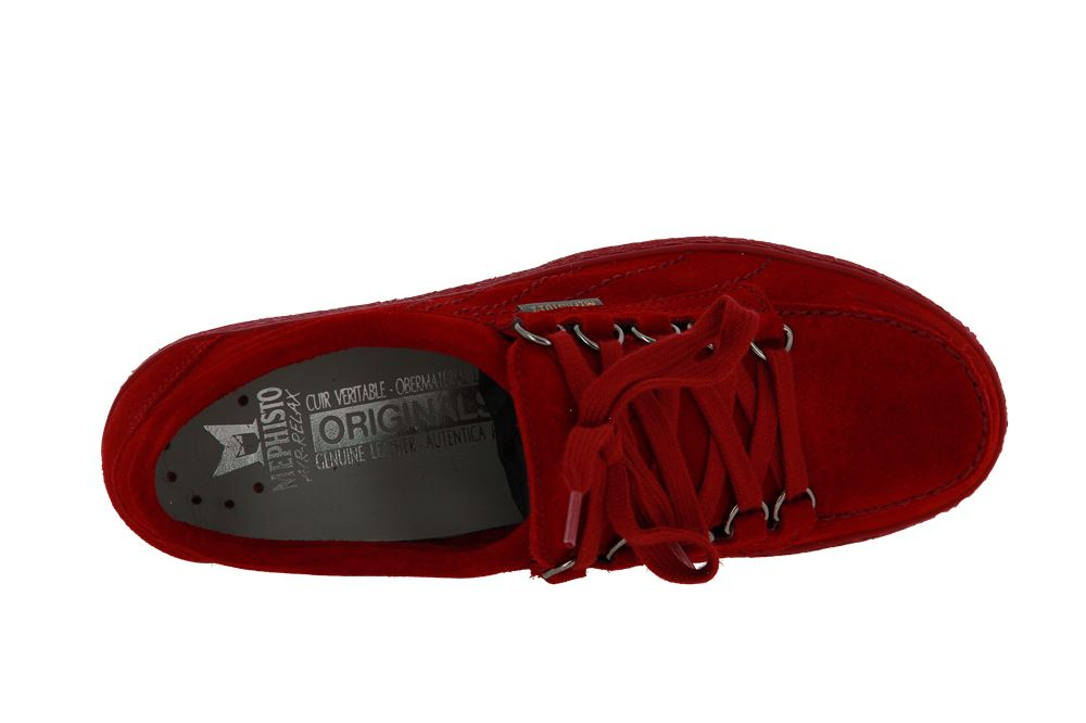 Mephisto Sneaker LADY RED VELOURS 9801 (39)