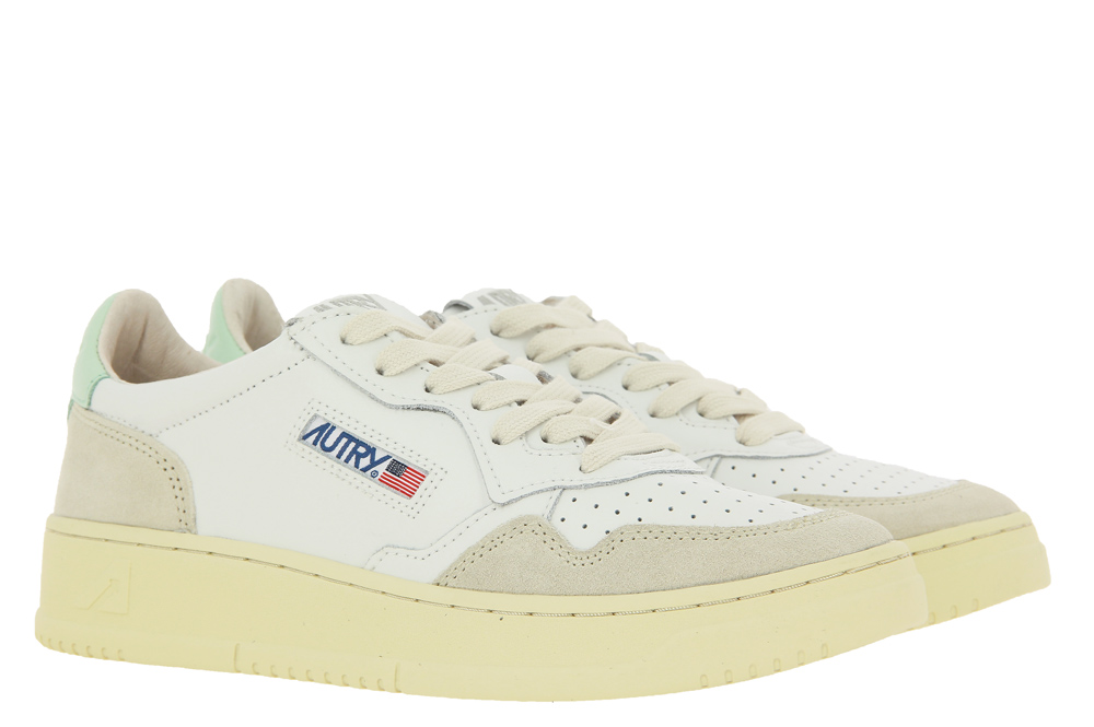 Autry Sneaker MEDALIST LOW SUEDE WHITE SAL