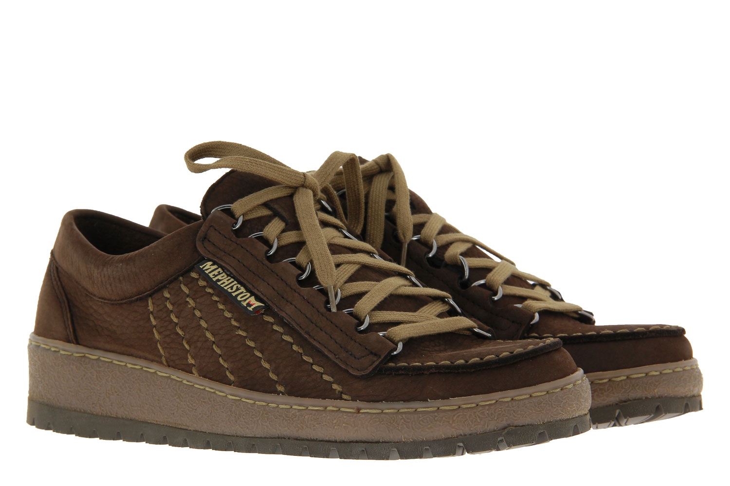 Mephisto Originals Sneaker RAINBOW SPORTBUCK DARK BROWN