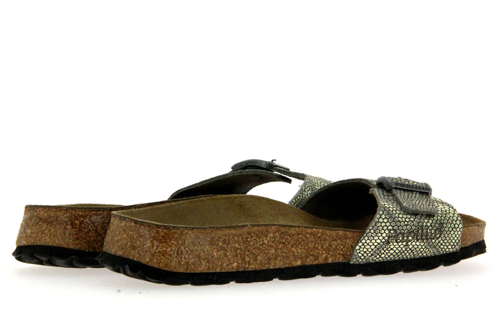 Papillio by Birkenstock Pantolette MADRID SCHMAL ROYAL PYTHON GRAY (40)