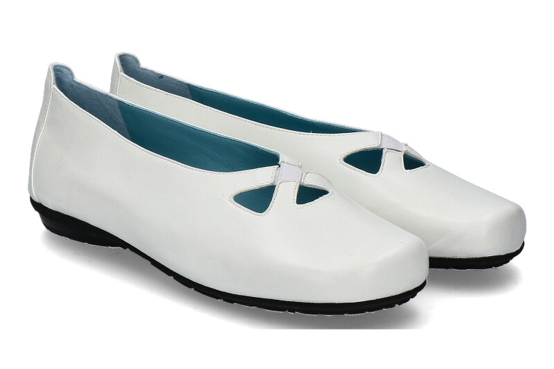 Thierry Rabotin Ballerina GILLIAN NAPPA BIANCO (37 ) Thierry Rabotin Ballerina GILLIAN NAPPA BIANCO (37 )