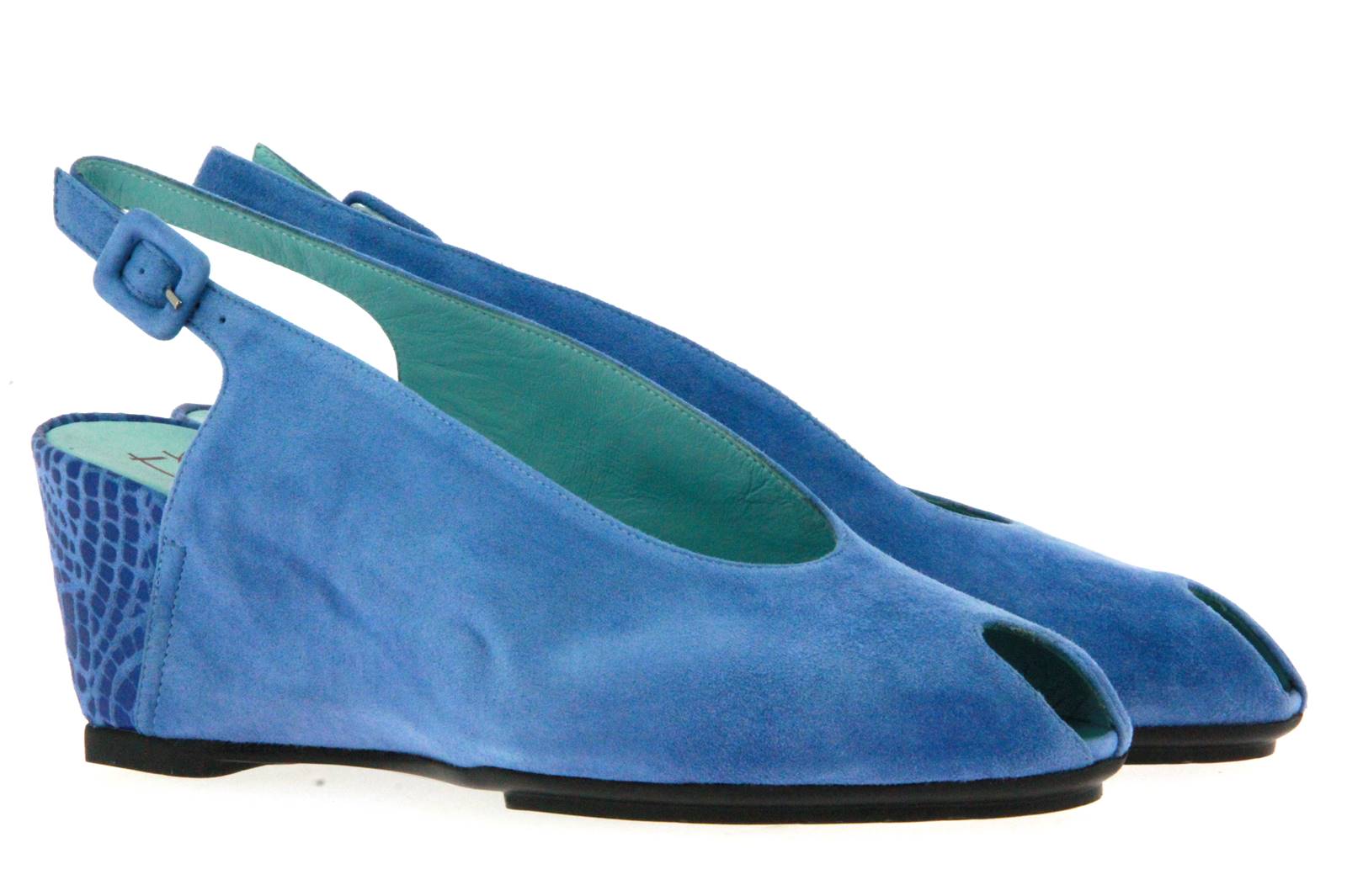 Thierry Rabotin Sandale CAMOSCIO BRILLIANT BLUE (37½)