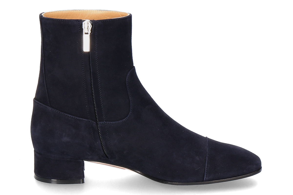 Unützer Damen- Stiefelette CAMOSCIO NAPPA- navy_253800111_5