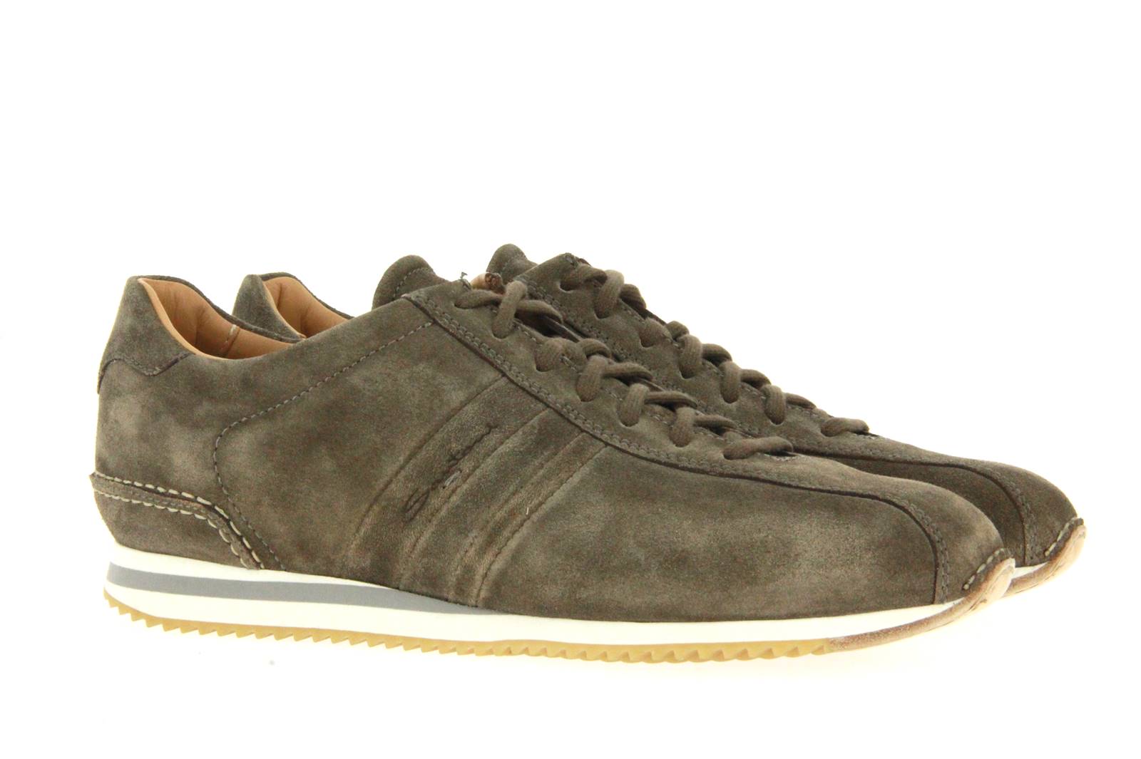Santoni Sneaker CAMOSCIO TAUPE (44)