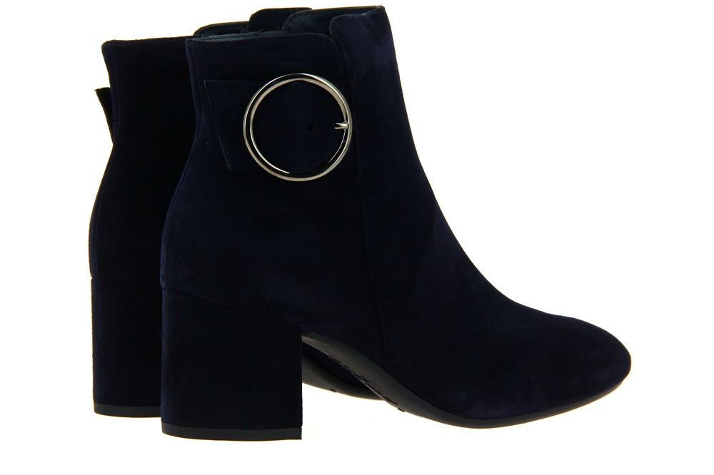 Paul Green Stiefelette SAMTZIEGE BLAU (40)