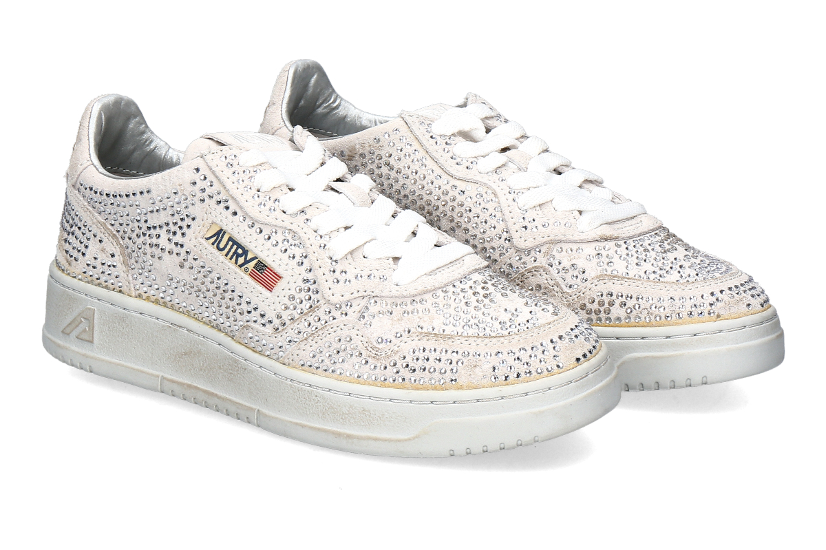 Autry Damen-Sneaker MEDALIST LOW STRASS - white_232100233_1