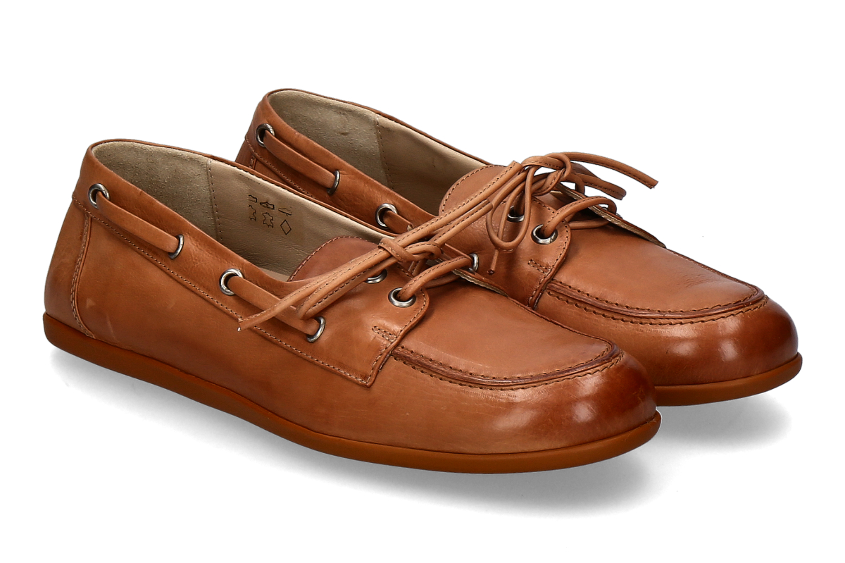 Pomme d'Or Bootsschuh MARINA NATURE- toffee/ mittelbraun