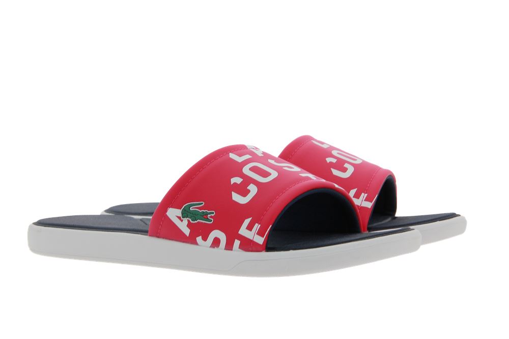 Lacoste Pantolette SLIDE RED SYNTHETIC (42)