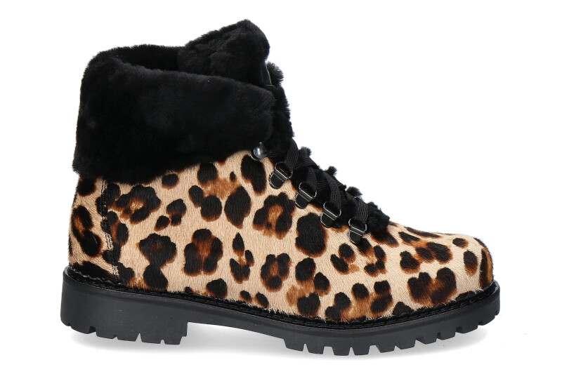 Oscar Sport Boots gefüttert KIRA LEOPARD (38)