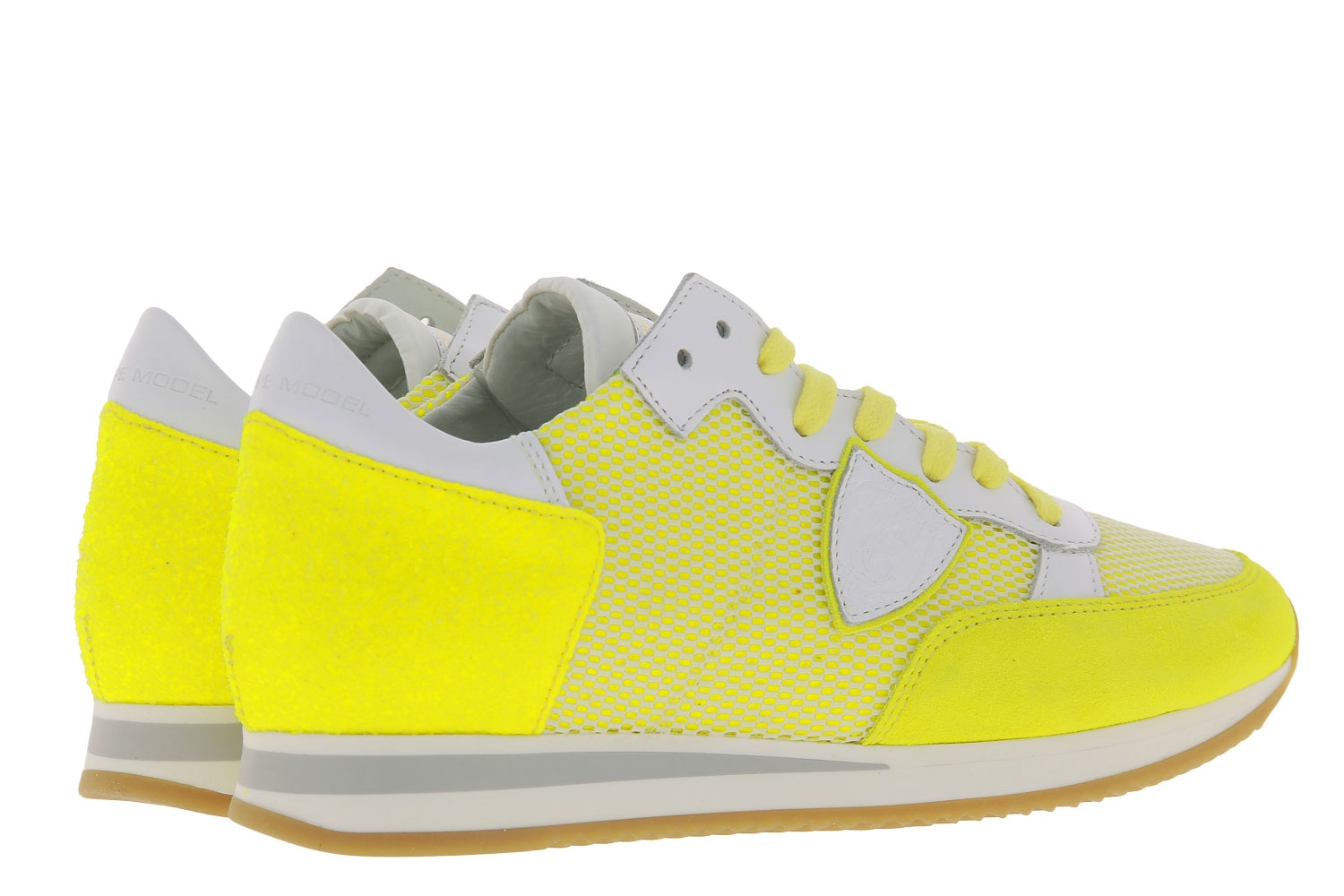 Philippe Model Sneaker TROPEZ FILET BRILLANTE JAUNE (38)
