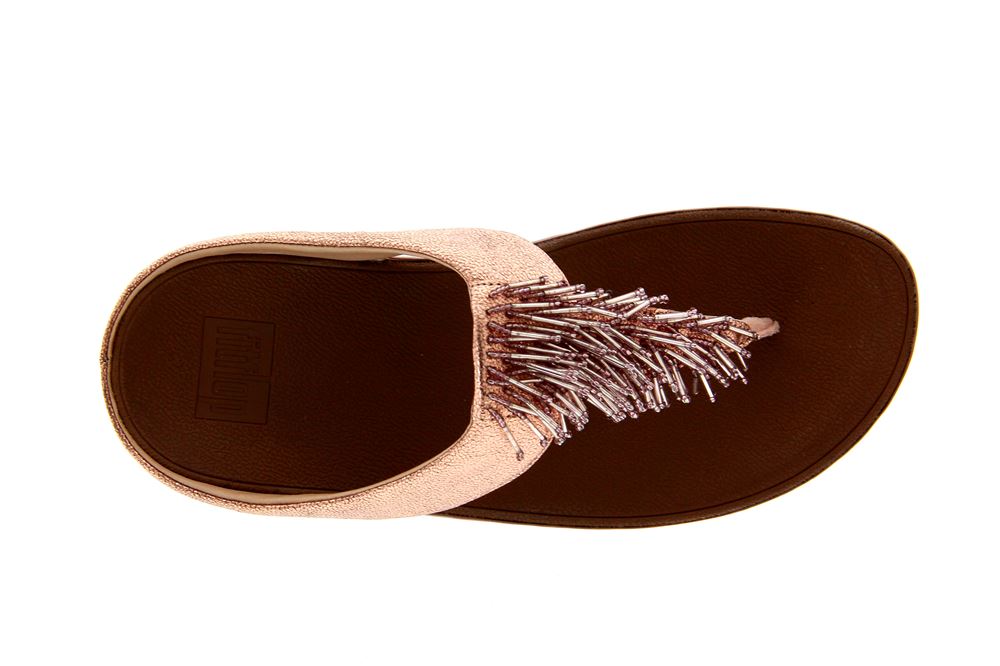 Fitflop Pantolette CHA CHA™ ROSE GOLD (38)