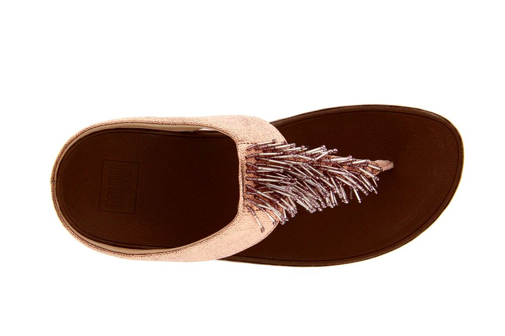 Fitflop Pantolette CHA CHA™ ROSE GOLD (40)