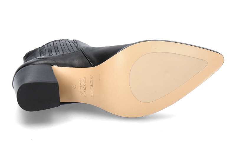 Pomme D'Or Stiefelette SETA NERO CUOIO NERO (40½) Pomme D'Or Stiefelette SETA NERO CUOIO NERO (40½)