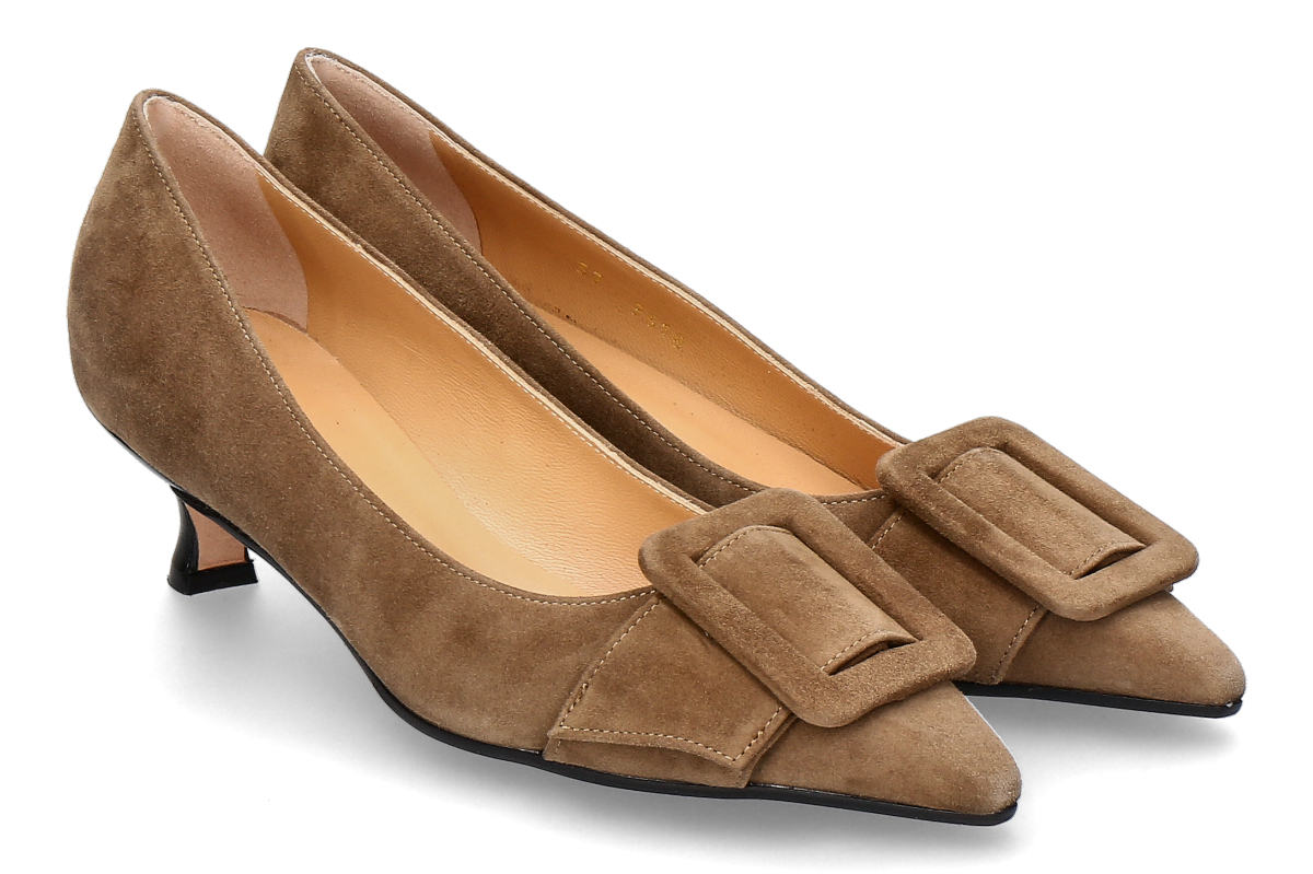 Unützer Pumps CAMOSCIO NAPPA- taupe/ nude