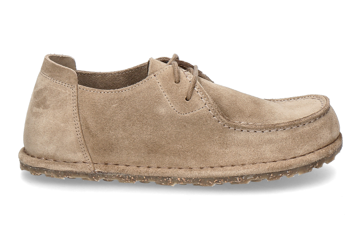 Birkenstock Schnürschuh UTTI LACE SCHMAL- gray/ taupe