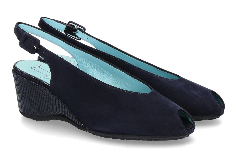 Thierry Rabotin Sandale CAMOSCIO BLU (36)