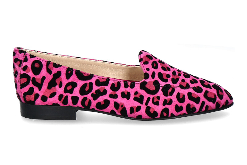 ScarpaRossa Slipper BENITO LEOPARDINO FUXIA