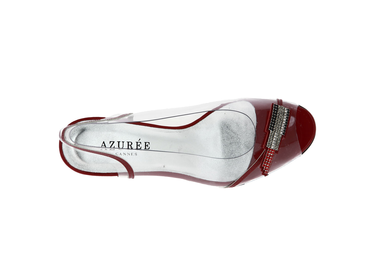 Azuree Cannes Sandale NETISH 77C VERNIS ROUGE (37 )