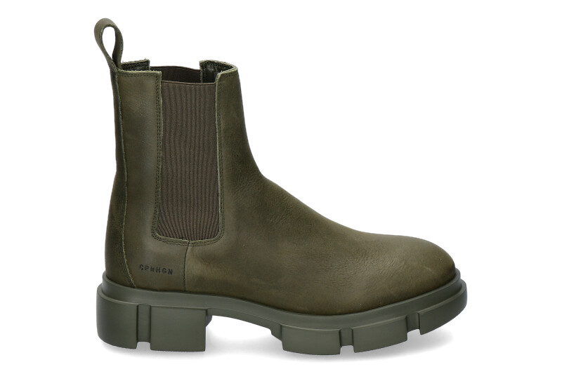 Copenhagen Bootie CPH570 KHAKI- dunkelgrün